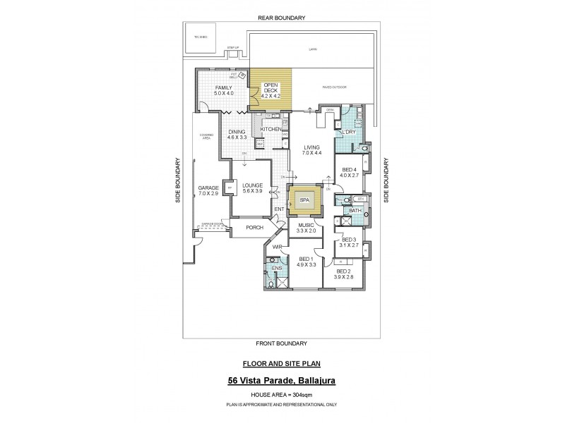 56 Vista Parade, Ballajura WA 6066 Floorplan