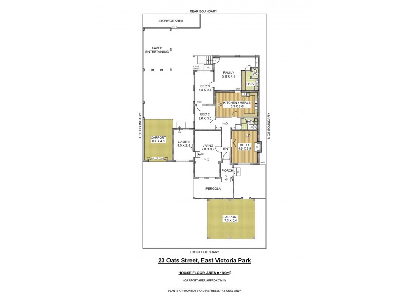 23 Oats Street, East Victoria Park WA 6101 Floorplan