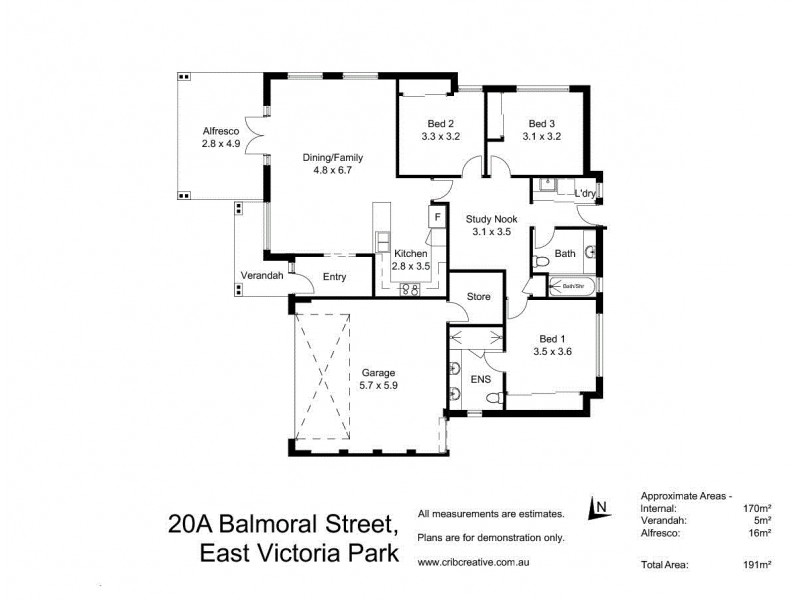 20A Balmoral Street, East Victoria Park WA 6101 Floorplan