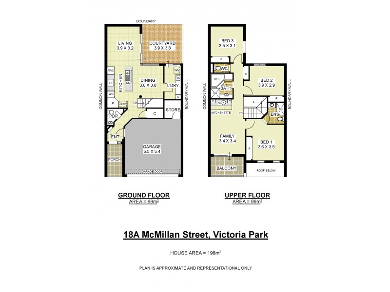18A McMillan Street, Victoria Park WA 6100 Floorplan