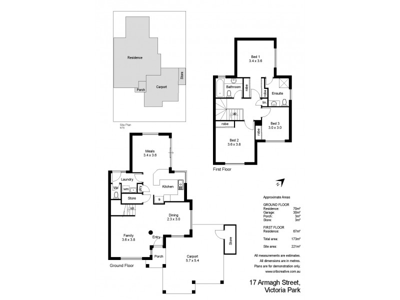 17 Armagh Street, Victoria Park WA 6100 Floorplan