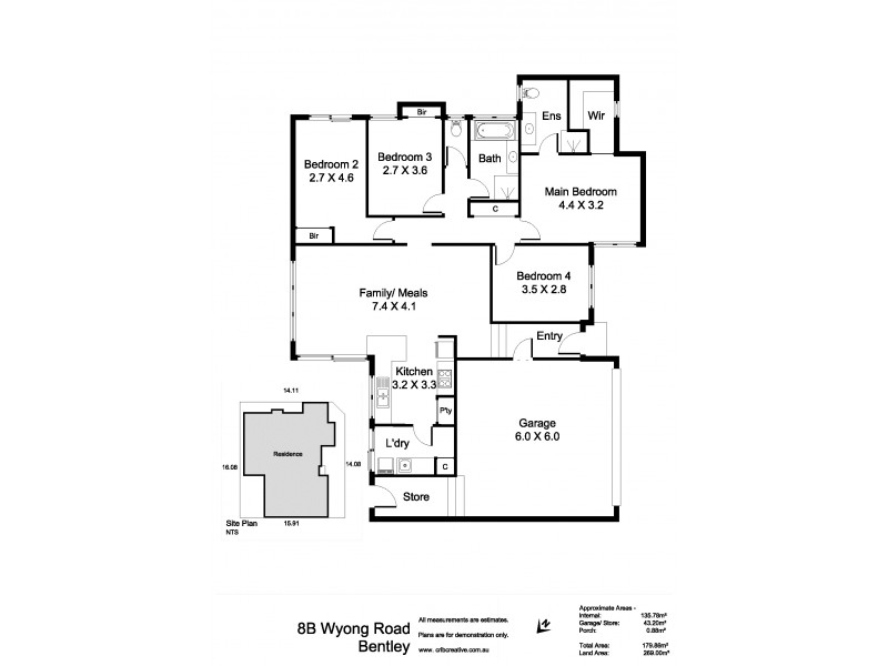 8B Wyong Road, Bentley WA 6102 Floorplan
