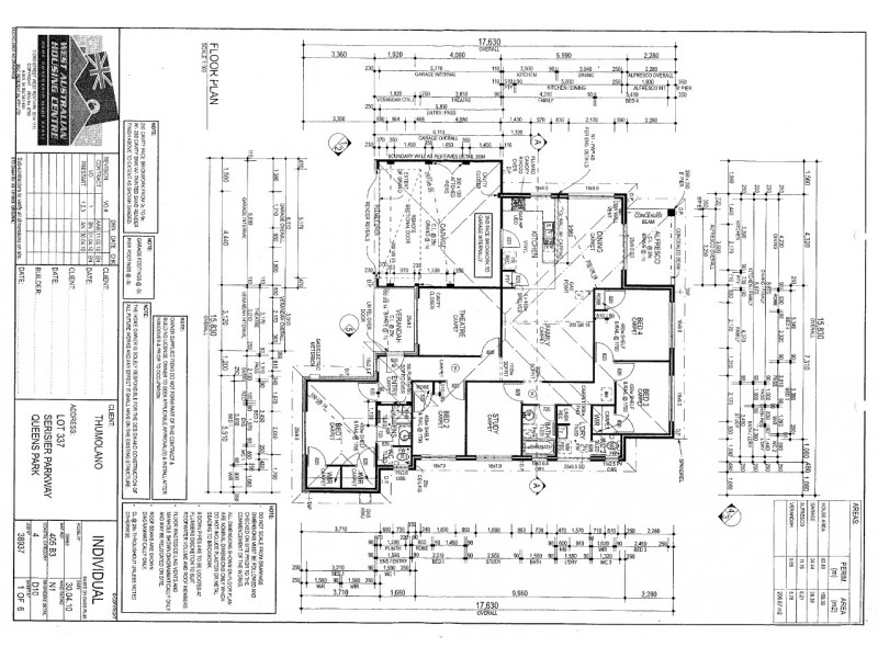 19 Serisier Parkway, Queens Park WA 6107 Floorplan