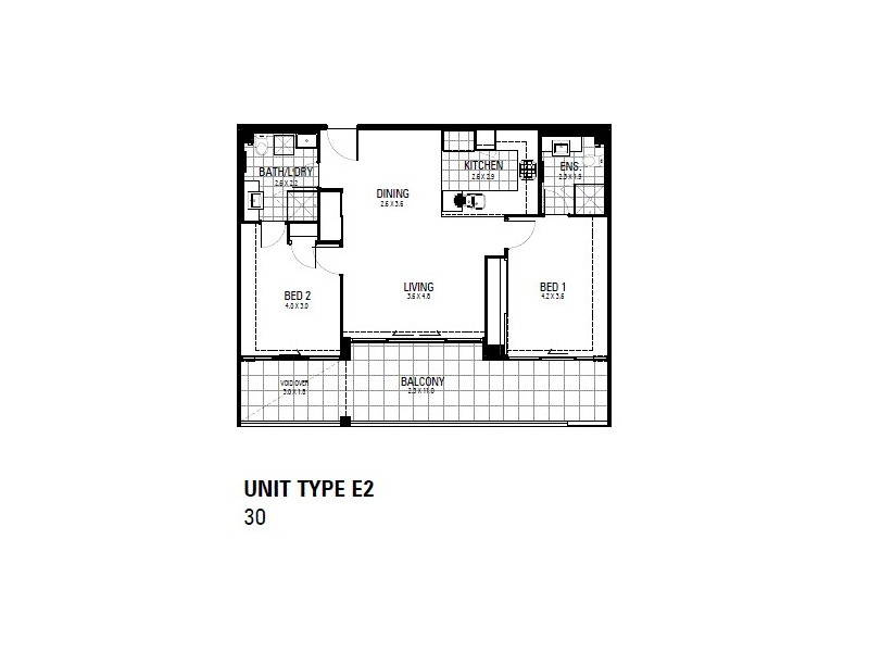 30/180 Stirling Street, Perth WA 6000 Floorplan