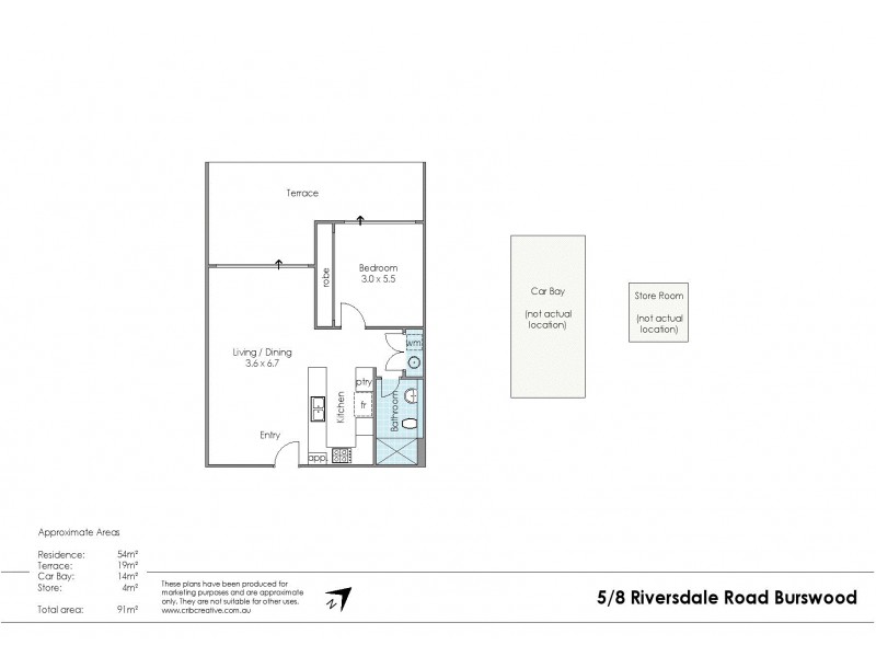 5/8 Riversdale Road, Burswood WA 6100 Floorplan