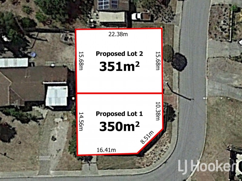 Lot Proposed Lots 1 & 2/13 Partridge Way, Thornlie WA 6108