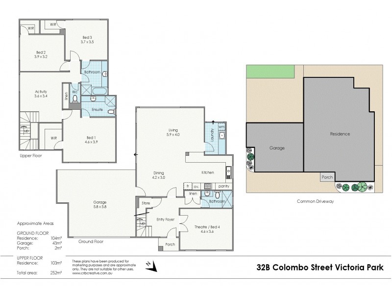 32B Colombo Street, Victoria Park WA 6100 Floorplan
