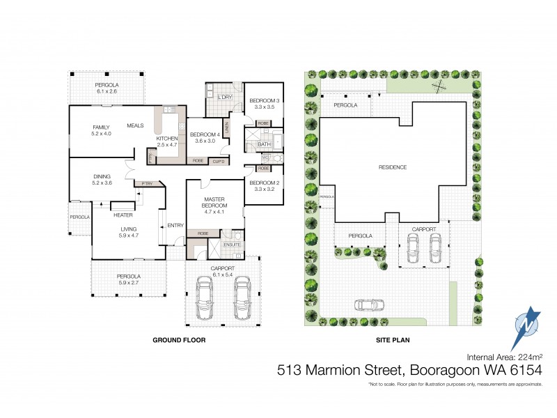 513 Marmion Street, Booragoon WA 6154 Floorplan