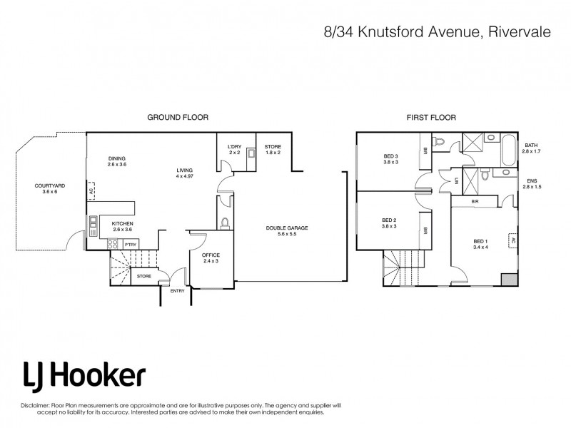 34 Knutsford Avenue, Rivervale WA 6103 Floorplan