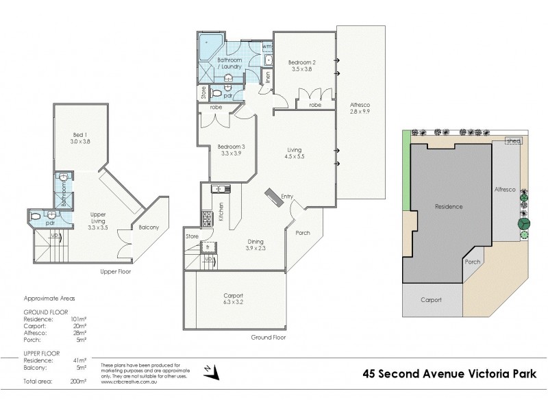 45 Second Avenue, Victoria Park WA 6100 Floorplan