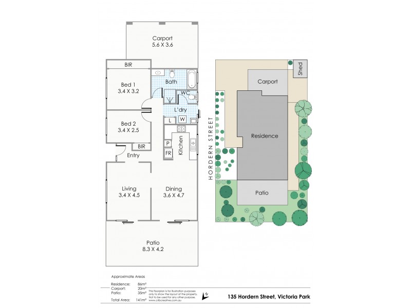 135 Hordern Street, Victoria Park WA 6100 Floorplan