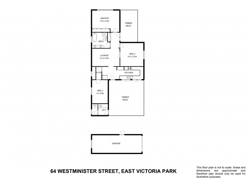 64 Westminster Street, East Victoria Park WA 6101 Floorplan