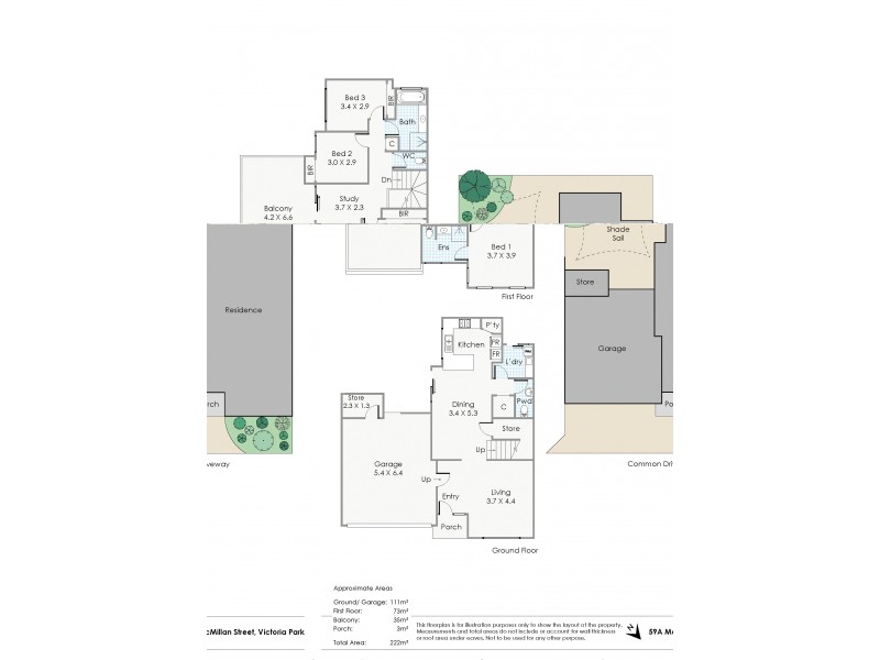 59A McMillan Street, Victoria Park WA 6100 Floorplan