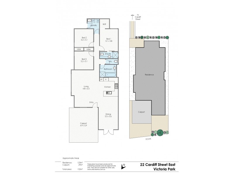 22 Cardiff Street, East Victoria Park WA 6101 Floorplan