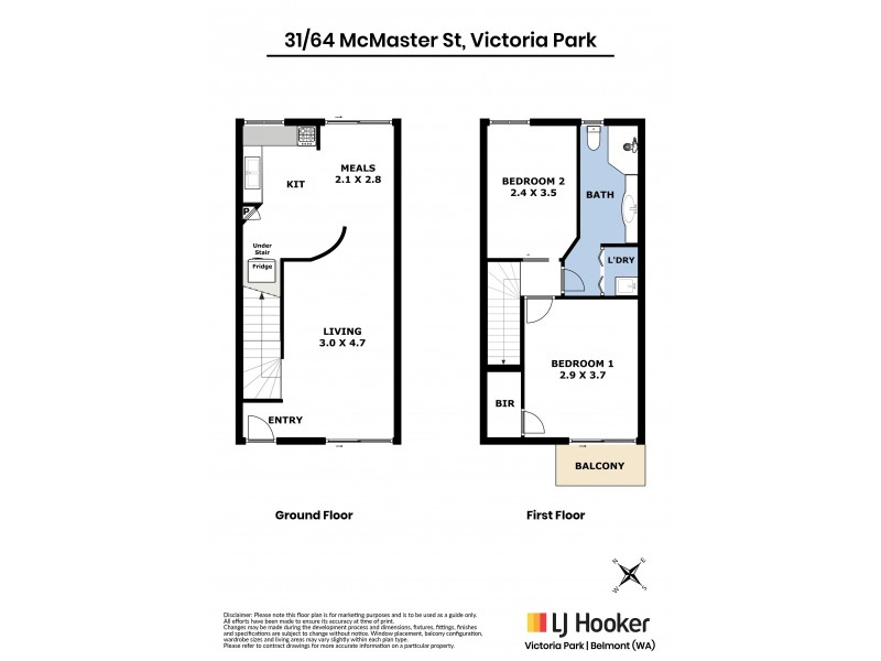 31/64 McMaster Street, Victoria Park WA 6100 Floorplan