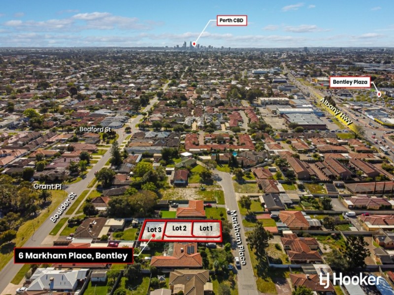 Lot 1, 2 & 3/6 Markham Place, Bentley WA 6102