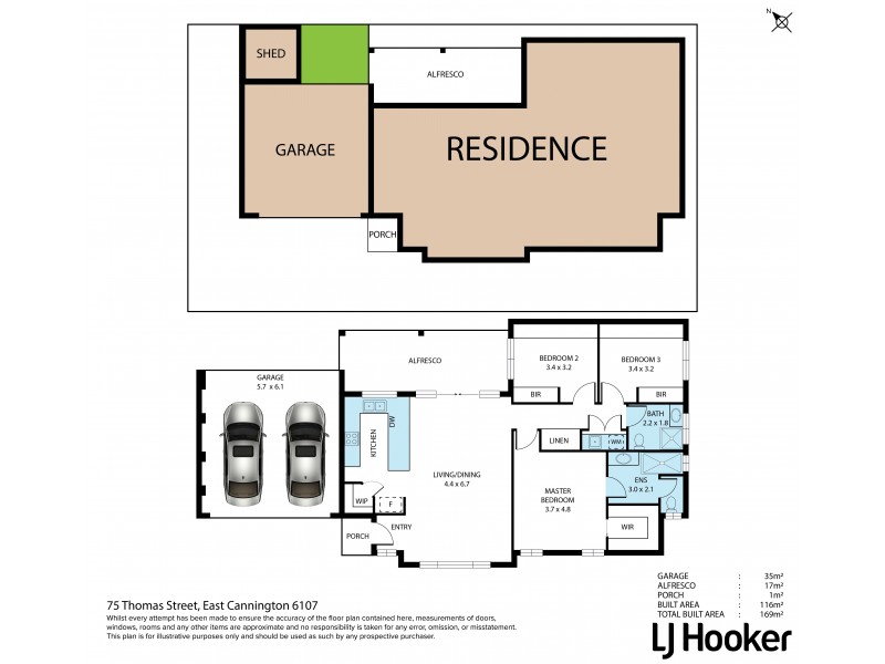 75A Thomas Street, East Cannington WA 6107 Floorplan