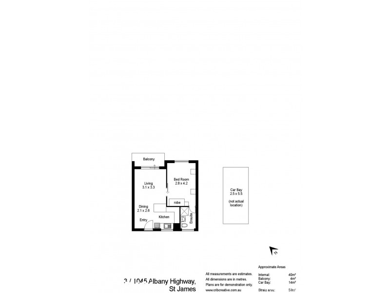 3/1045 Albany Highway, St James WA 6102