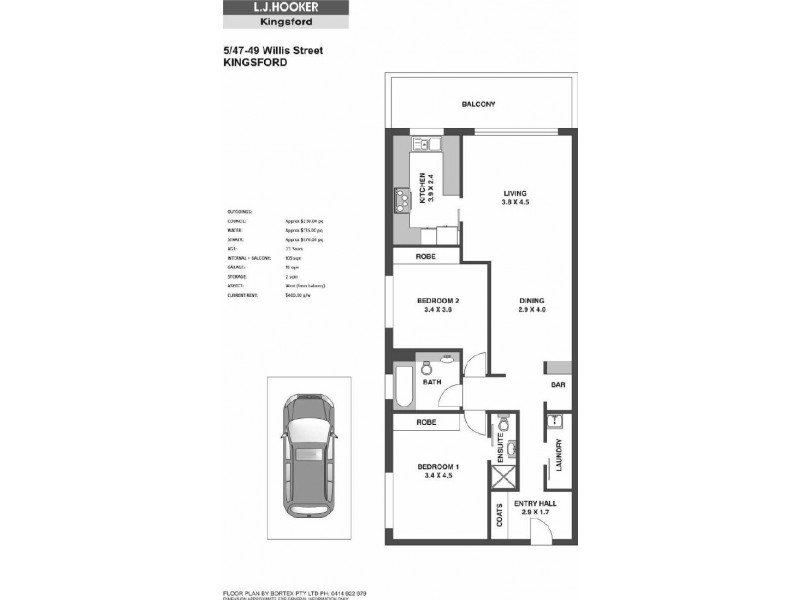 5/47 Willis Street, Kingsford NSW 2032