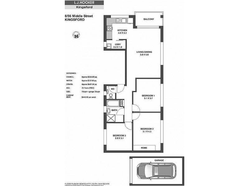 8/56 Middle Street, Kingsford NSW 2032