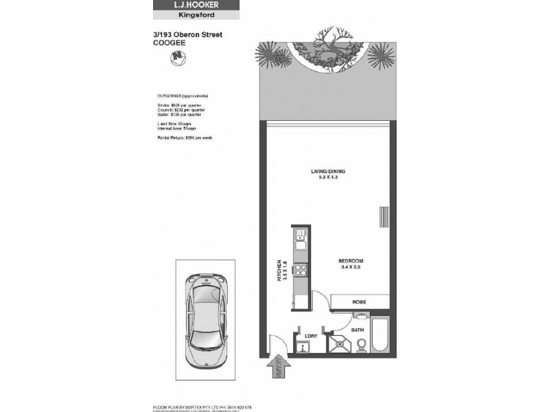 3/193-197 Oberon Street, Coogee NSW 2034