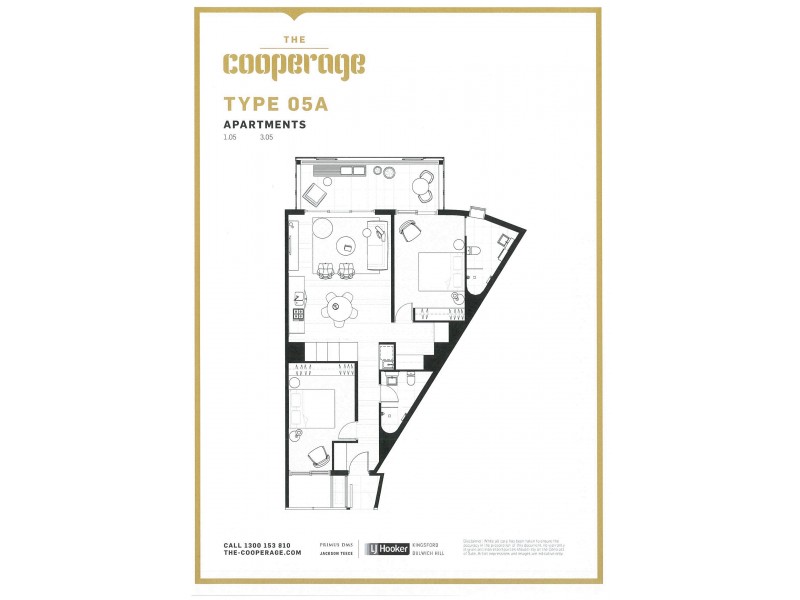 G3/3-5 Herbert St, Dulwich Hill NSW 2203 Floorplan