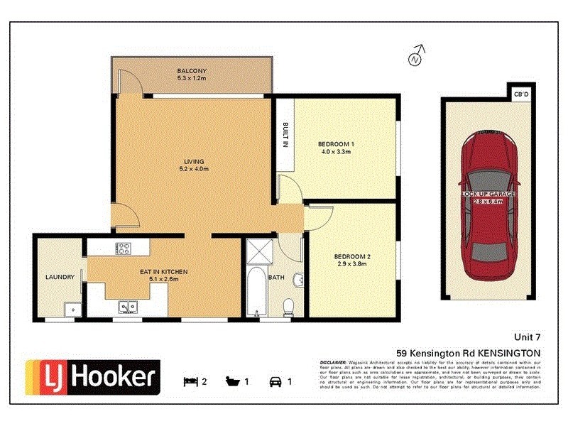 7/59 Kensington Road, Kensington NSW 2033 Floorplan