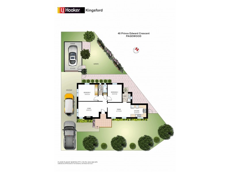 40 Prince Edward Circle, Pagewood NSW 2035 Floorplan