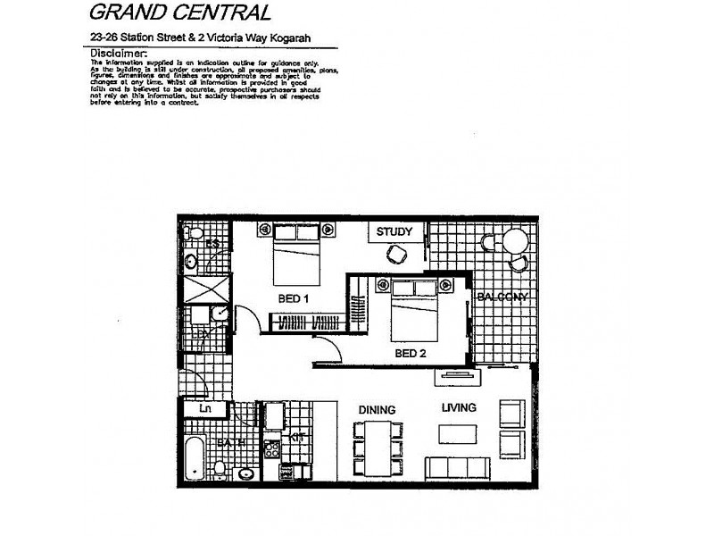 510/23-26 Station Street Kogarah NSW 2217, Kogarah NSW 2217 Floorplan
