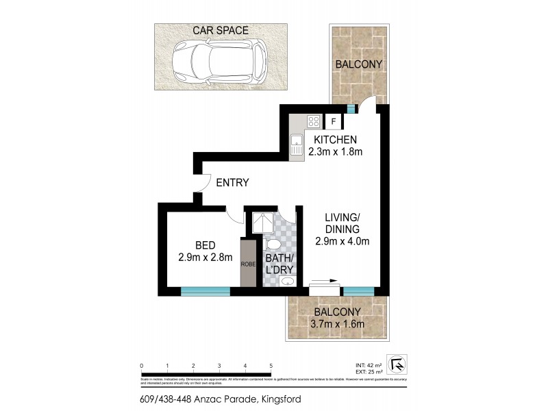 6.09 438-448 Anzac Pde, Kingsford NSW 2032 Floorplan