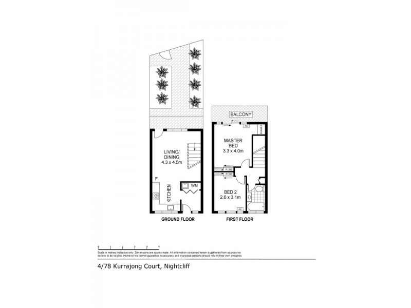 4/78 Kurrajong Crescent, Nightcliff NT 0810 Floorplan