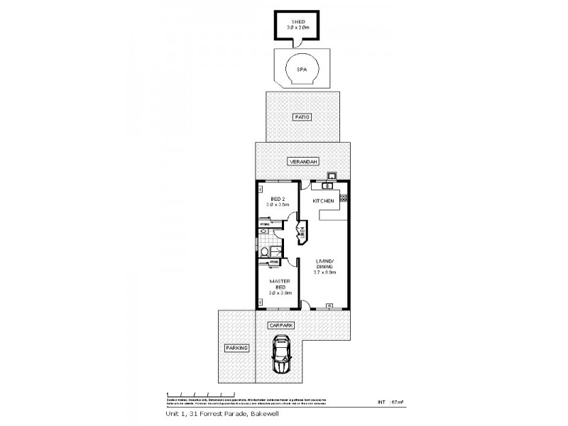 1/31 Forrest Parade, Bakewell NT 0832 Floorplan