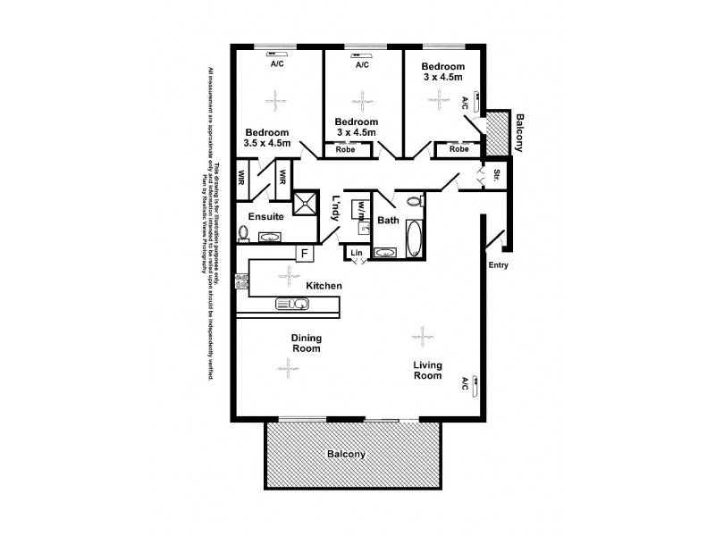 9/3 Merkur Court, Larrakeyah NT 0820 Floorplan