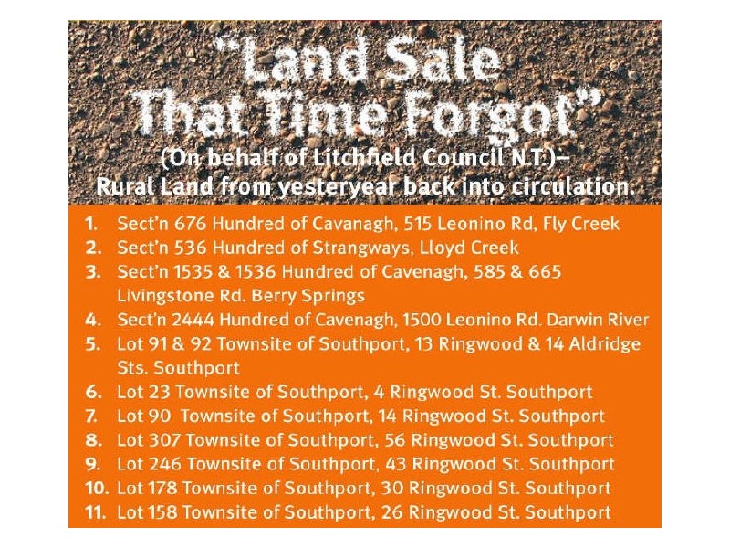 Litchfield Blocks, Darwin NT 0800