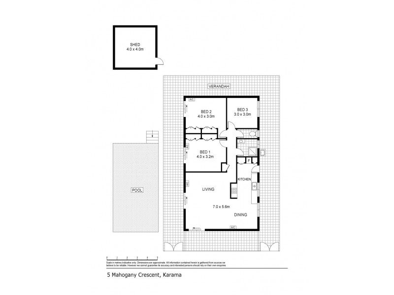 5 Mahogany Crescent, Karama NT 0812 Floorplan