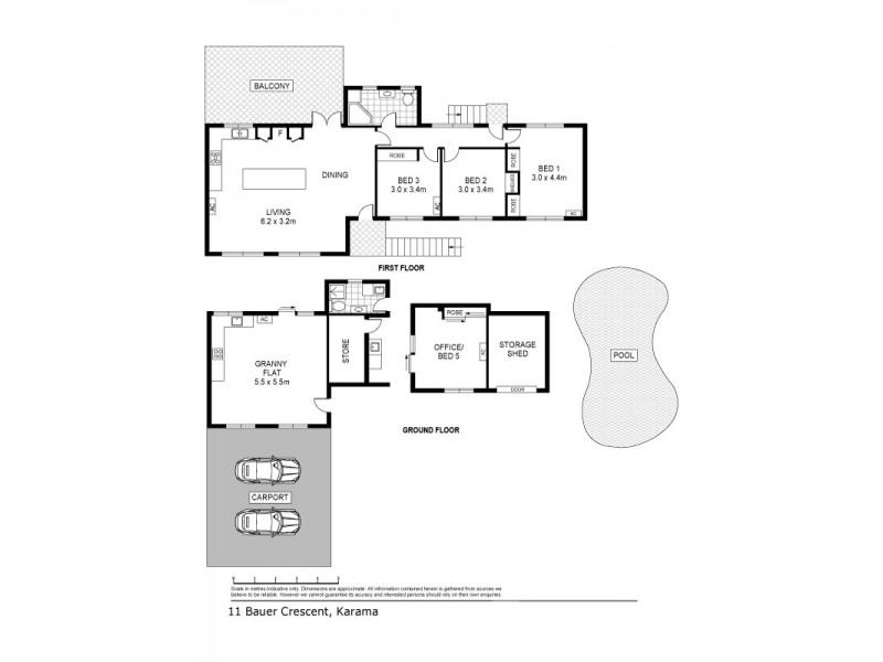 11 Bauer Crescent, Karama NT 0812 Floorplan