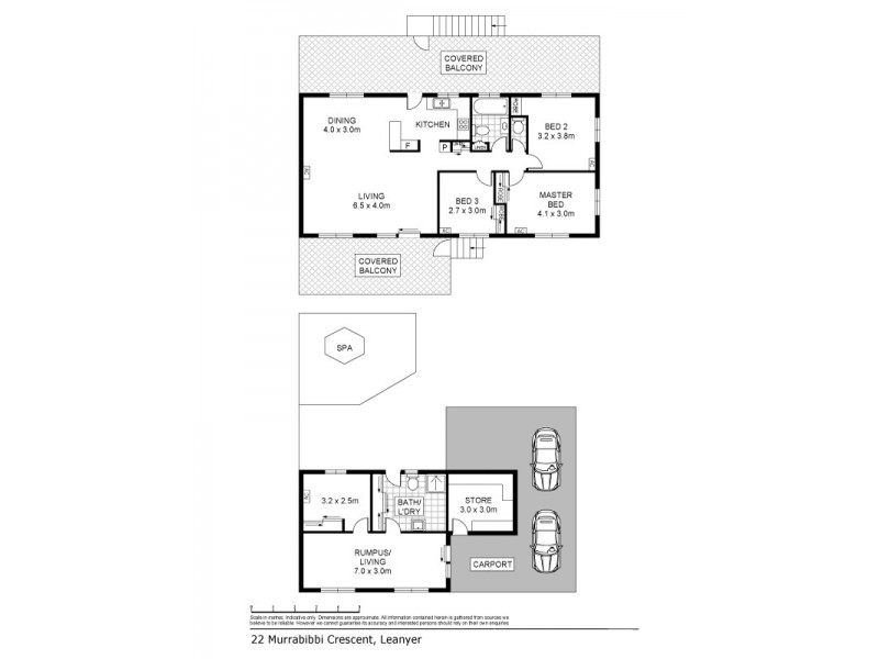 22 Murrabibbi Street, Leanyer NT 0812 Floorplan