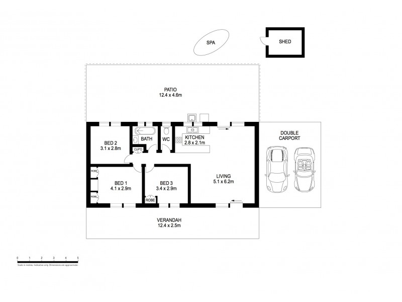 23 Bernier Court, Karama NT 0812 Floorplan