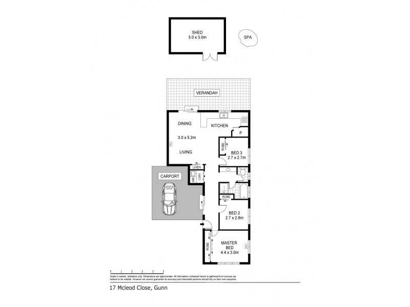 17 Mcleod Close, Gunn NT 0832 Floorplan