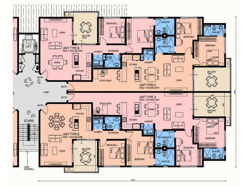 40/348 Bagot Road, Millner NT 0810 Floorplan