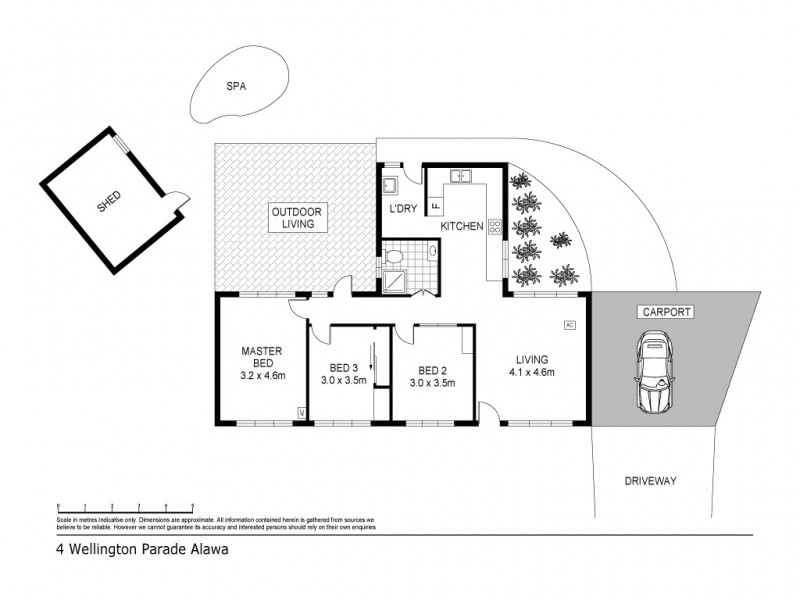 4 Wellington Parade, Alawa NT 0810 Floorplan