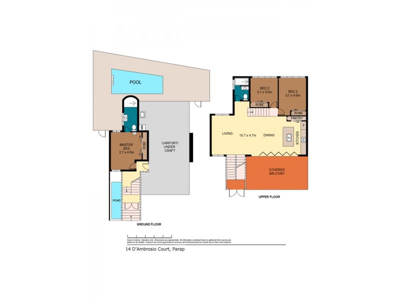 1/4 D’Ambrosio Court, Parap NT 0820 Floorplan