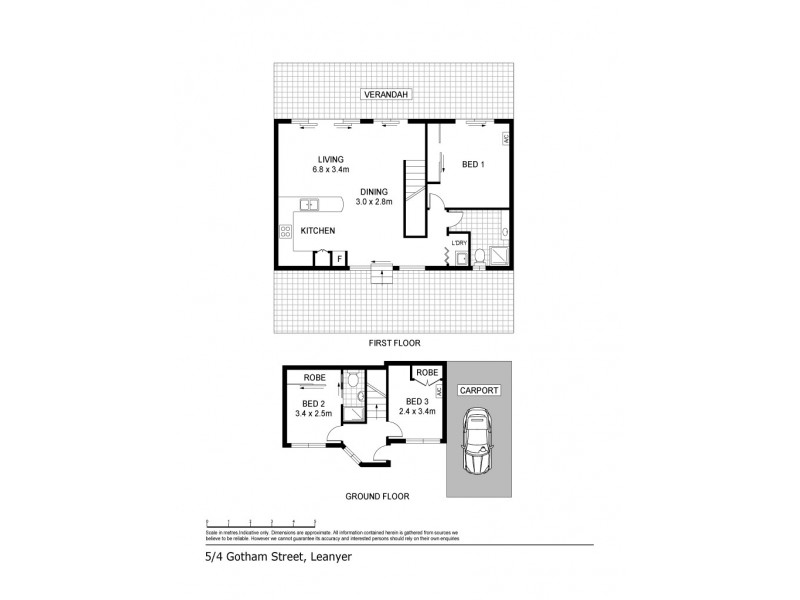 5/4 Gotham Street, Leanyer NT 0812 Floorplan