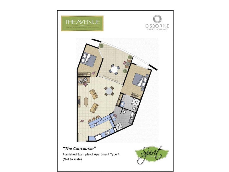 345/12 Salonika Street, Parap NT 0820 Floorplan