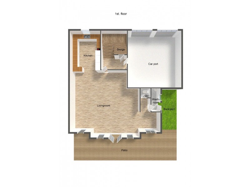 2/1 Philip Street, Fannie Bay NT 0820 Floorplan