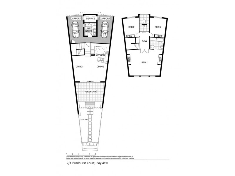 2/1 Bradhurst Court, Bayview NT 0820 Floorplan
