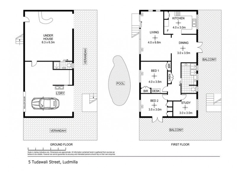 5 Tudawali Street, Ludmilla NT 0820 Floorplan