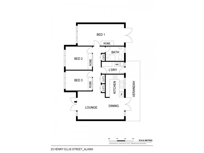 23 Henry Ellis Street, Alawa NT 0810 Floorplan