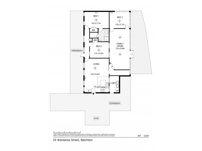 29 Wandaree Street, Batchelor NT 0845 Floorplan