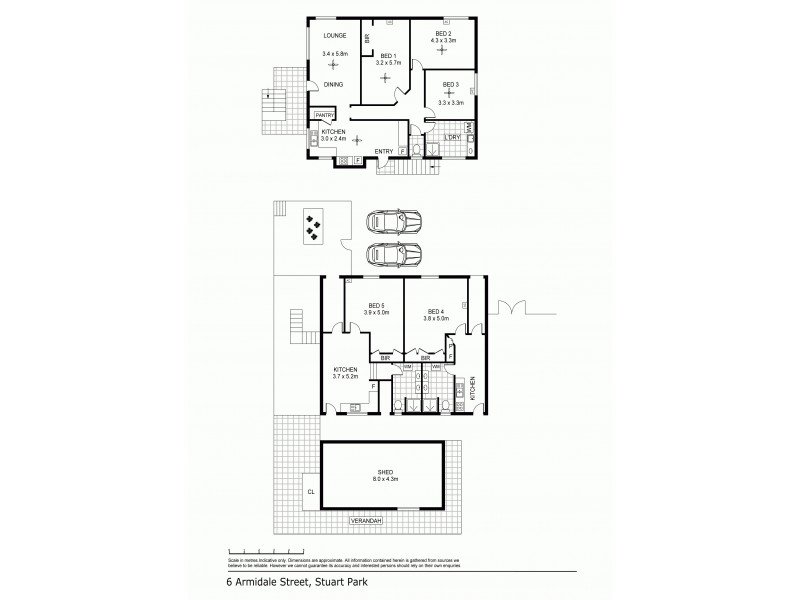 6 Armidale Street, Stuart Park NT 0820 Floorplan